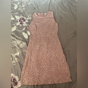 Pink printed Cotton Sheath